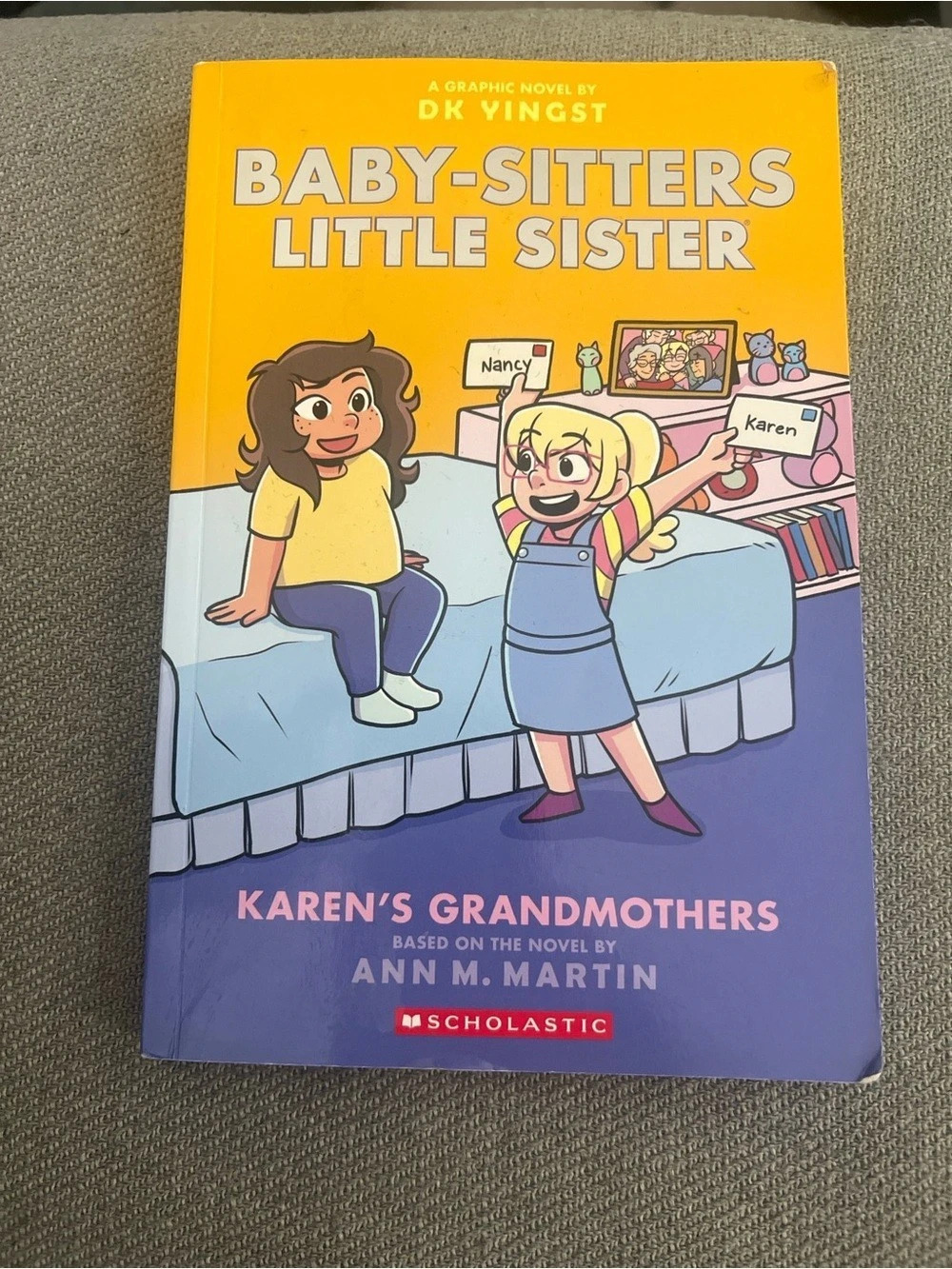 Karen's Grandmothers: A Graphic Novel Paperback by DK Yingst & Ann M. Martin 202